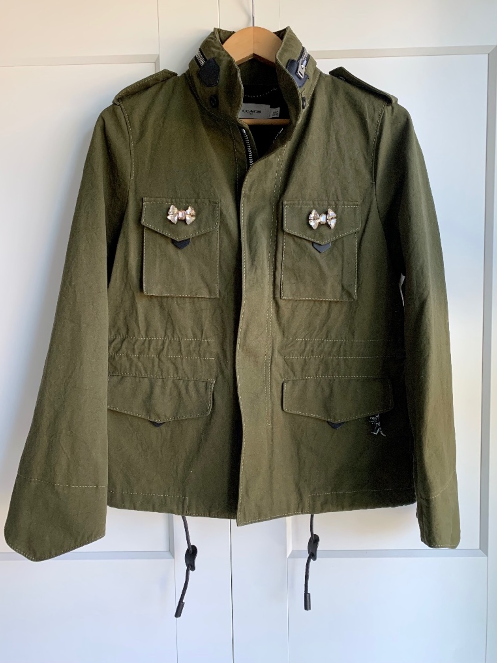 COACH Utility jacket Size 6